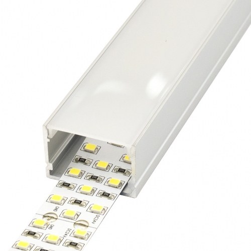 Perfil LED Superficie 30x20mm Opal 2m