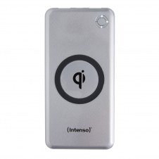 Intenso Bater?a externa Pol?mero de litio 10000 mAh Cargador inalámbrico Plata