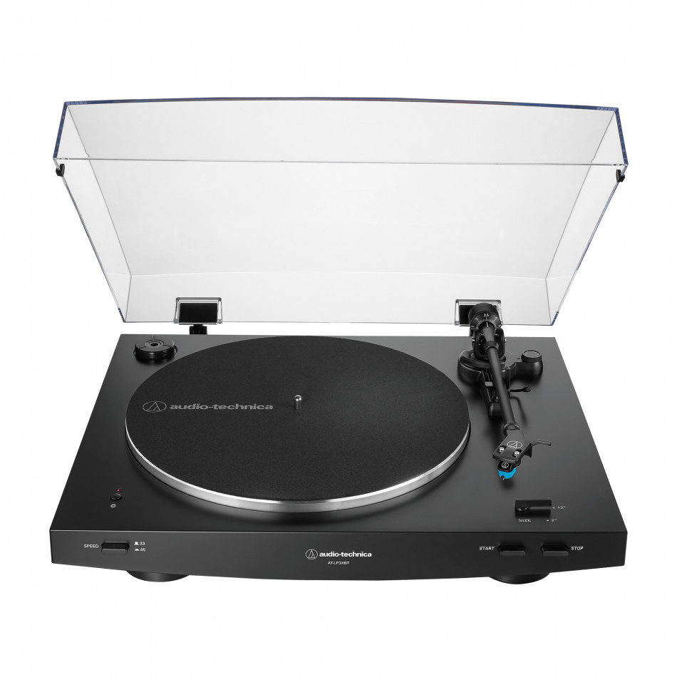 AT-LP3XBTBK tocadisco Tocadiscos de tracción por correa Negro Totalmente automático