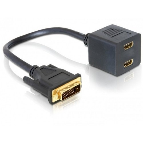 Cable DVI a 2 HDMI Duplicador 65069