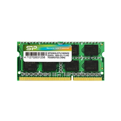 SoDim 8GB DDR3L 1600Mhz SP SP008GLSTU160