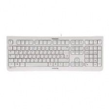 Teclado cherry kc 1000 silencioso usb ultra slim blanco