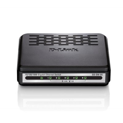 GO-SW-5G switch No administrado Negro