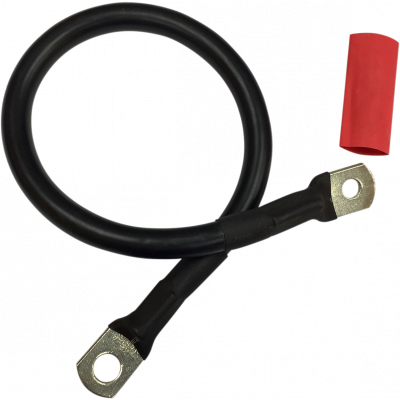 Cable de batería con tubo termorretráctil opcional DRAG SPECIALTIES E25-0091B-14