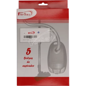Bolsa aspirador Fersay F-519 para Rowenta Artec 2 y RO4723, pack 5 unidades