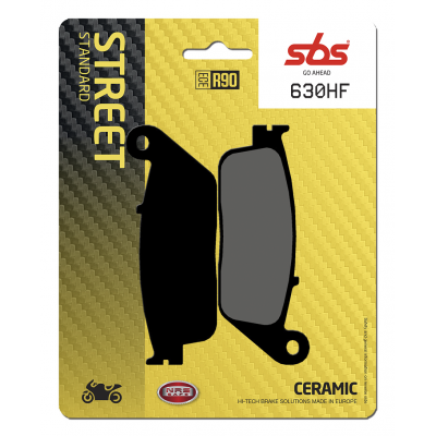 HF Street Ceramic Organic Brake Pads SBS 630HF