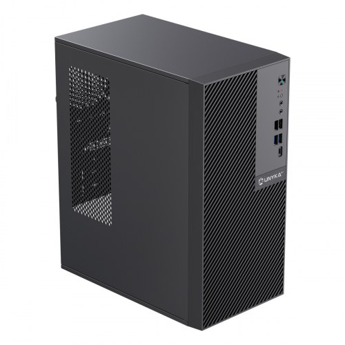 UNYKAch - Caja Ordenador NUMEN UK5015 Micro ATX 15 Litros con 5 Puertos USB