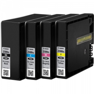 Multipack canon pgi - 2500xlpack bk c m