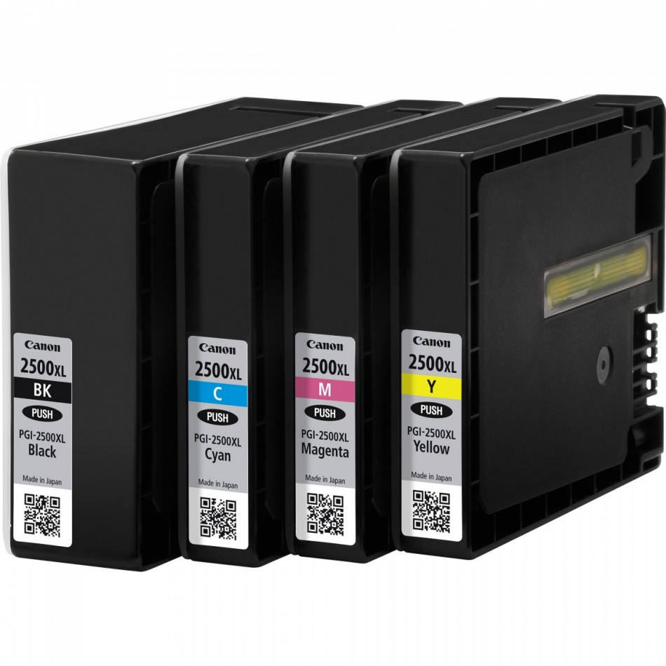 Multipack canon pgi - 2500xlpack bk c m