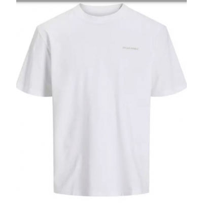 Camiseta JACK & JONES JCOPACER BACK PRINT TEE 12273297 BLANCO Blanco