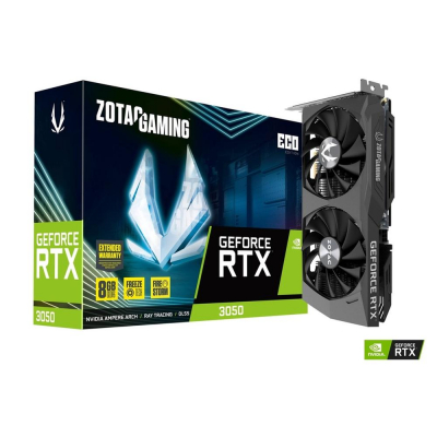 Tarjeta grafica zotac rtx 3050 eco 8gb gddr6 - 3x dp - 1x hdmi pci express 4.0