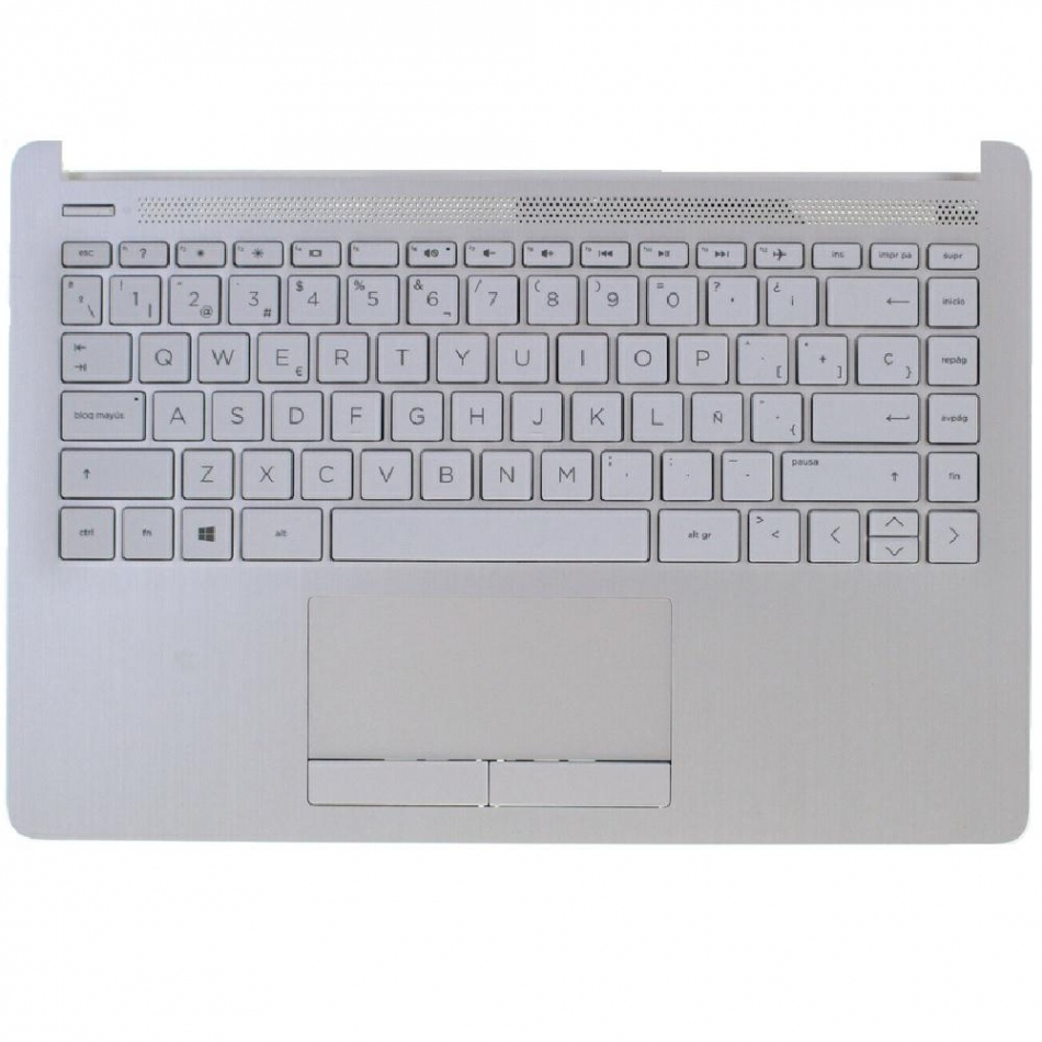 Top case + teclado HP 14-DK Blanco L24820-071