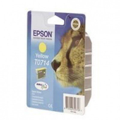 Cartucho tinta epson c13t07144012 amarillo 7ml stylus d78 - 92 - 120 - dx40x0 - 44x0 - 50x0 - 60x0 - 74x0 - 84x0 - 7000f - guepardo