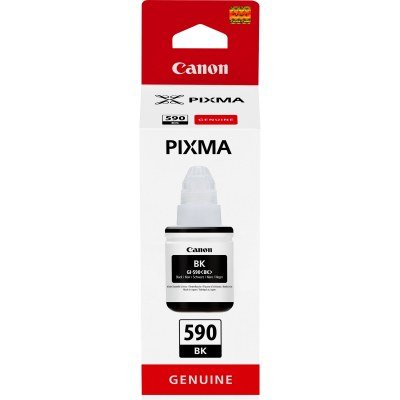 Botella tinta canon gi - 590bk negro 135ml