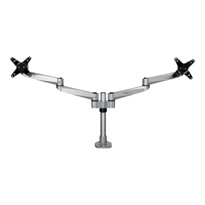 Soporte mesa startech vesa hasta 27 pulgadas 100x100mm max 20kg brazo doble