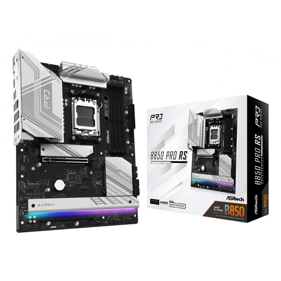 B850 Pro RS AMD B850 Zócalo AM5 ATX
