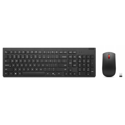 Lenovo 4X31R64484 Teclado + Ratón Inalámbrico Negr