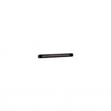 EQUIP 327411 PANEL PASACABLES CON CEPILLO 1U CON BARRA DE SOPORTE