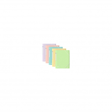 Oxford 400187619 carpeta Polipropileno (PP) Azul, Verde, Rosa, Púrpura, Amarillo A4
