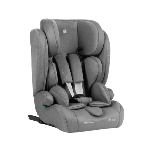 Silla de coche 76-150 cm i-Cross i-SIZE Kikkaboo Gris Claro