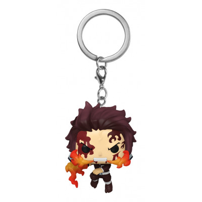 POP! KEYCHAIN Tanjiro Kamado (Dancing Flash) Llavero de anilla Multicolor