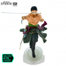 Figura abystyle one piece zoro glow in the dark