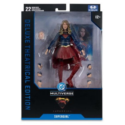 Figura mcfarlane dc multiverse supergirl deluxe theatrical edition 17cm