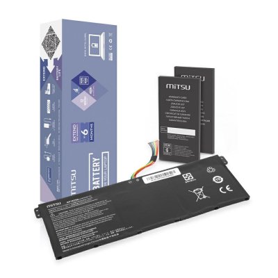 Batería compatible para portátil ACER AP18C8K 11.55V 4350 mAh Mitsu