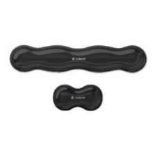 Reposamuñecas SUBBLIM Ergo Pack 2 Negro (SUBMP-04E061)