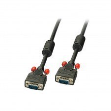 Lindy 36371 cable VGA 0,5 m VGA (D-Sub) Negro