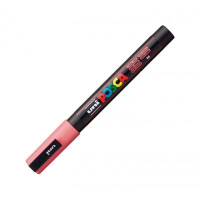 MARCADOR UNI-BALL POSCA PC3M 0.9-1.3MM ROSA CORAL