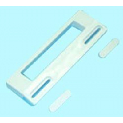 Tirador Puerta Frigorifico Universal Blanco 18,8x6,5cm