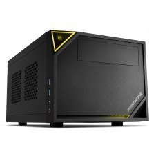 Caja sharkoon zone c10 mitx 2xusb3.0 sin fuente negro