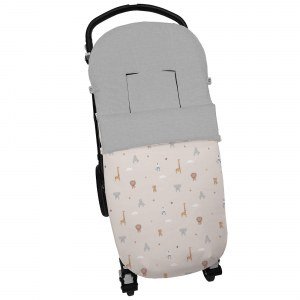 2024 Saco Silla Sabana Dydados London Estampado Punto Gris