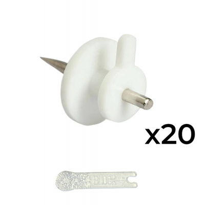 Cuelga facil 1 punta (blister 20 unid.)