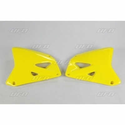 Plásticos laterales de radiador UFO Suzuki amarillo SU03987-102 SU03987@102