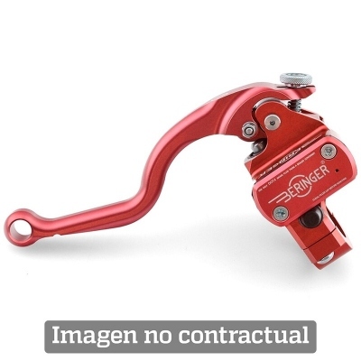 Bomba de embrague con depósito integrado. Maneta tipo 5. Color ROJO. (CROH145R) CROH145R