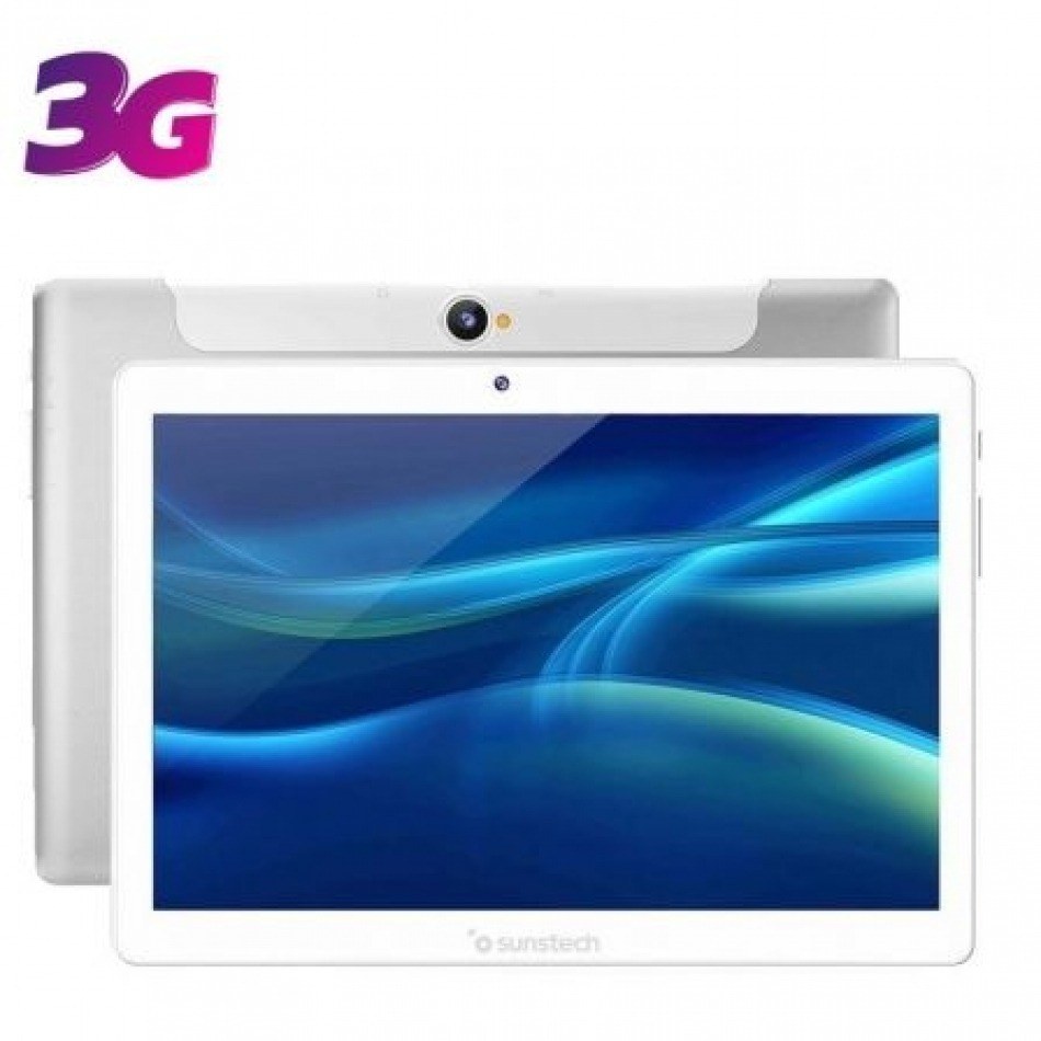 Tablet Sunstech Tab1081 10.1/ 2GB/ 32GB/ Quadcore/ 3G/ Plata