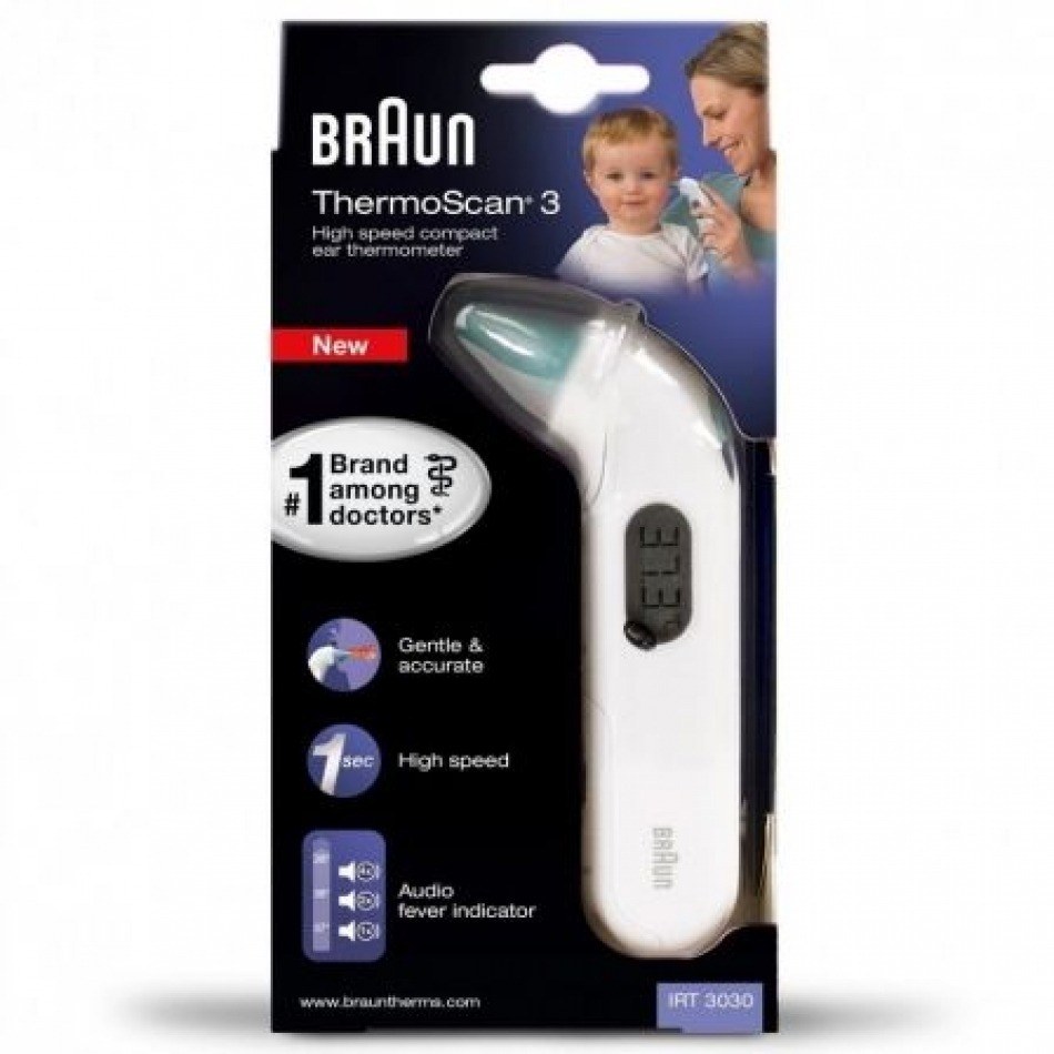 Termómetro Digital Braun ThermoScan 3