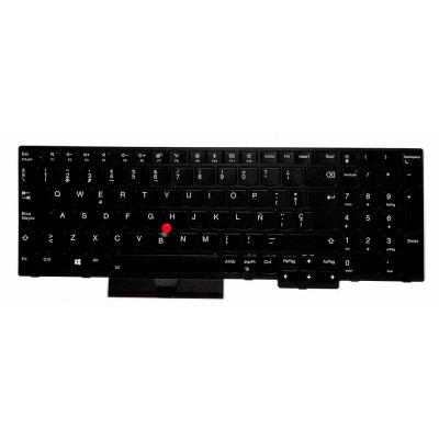 Teclado compatible para portátil LENOVO ThinkPad T570/P51s / negro / 01ER551