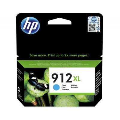 HP 912XL Cyan Cartucho de Tinta Original - 3YL81AE