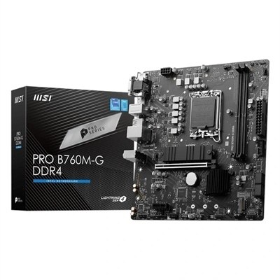 Msi Placa Base Pro B760M-P DDR4 mATX LGA1700