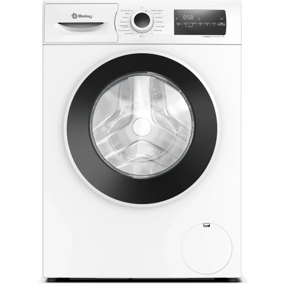 Lavadora Balay 3TS385B, 8 kg, 1400 rpm, clase A, blanco