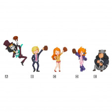 Figura banpresto one piece world collectable figure - banquet 3 - 7cm
