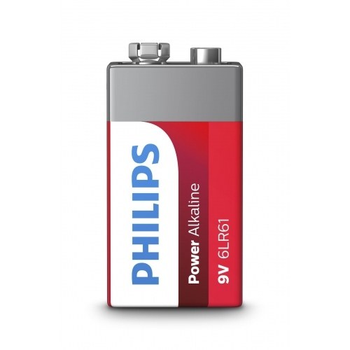 PILA ALKALINA 6LR61 - 9V Philips Power Alkaline