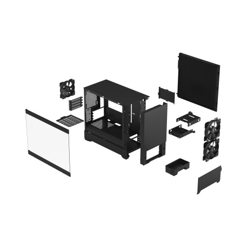 Fractal Design Pop Mini Silent Negro