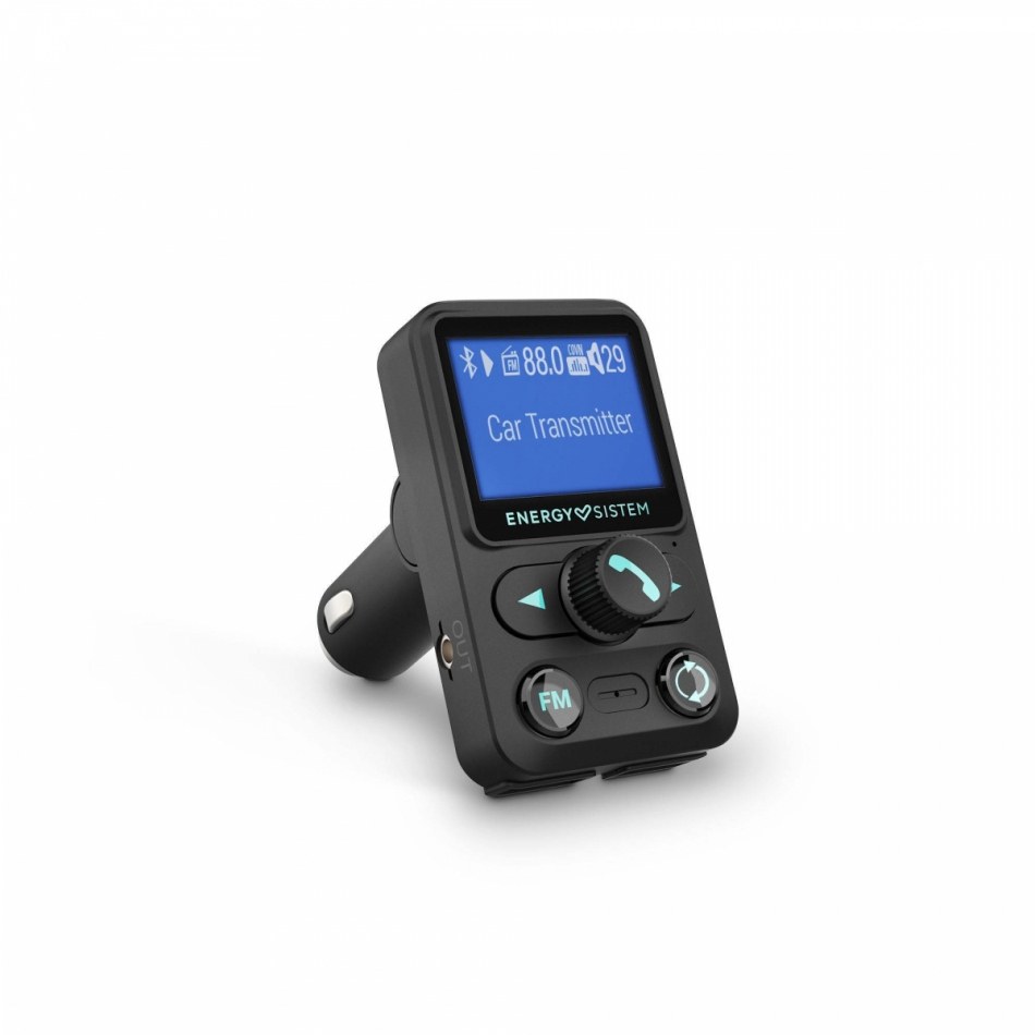 Energy Sistem - Car FM Xtra 87,5 - 108 MHz Bluetooth/USB Negro