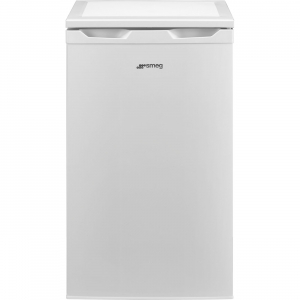 Frigorífico 1 puerta Smeg FS08EW, 83.8 x 48 x 56 cm, clase E, 106 kWh año, 41dB, 74 litros, blanco