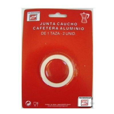 BLISTER 2 JUNTAS GOMA CAFETERA 1T ALUMIN 01480