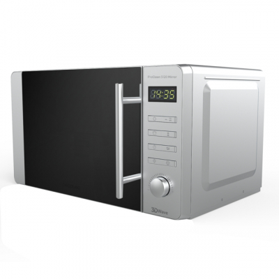 01533 microondas Acero Microondas con grill Encimera 20 L 700 W